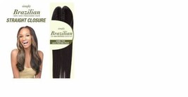 Outre Simply Unprocessed Brazilian Hand-Tied Straight Lace Parting 16&quot; - £36.63 GBP