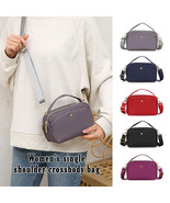Large Capacity Waterproof Zipper Handbags Crossbody Bags Nylon Shoulder ... - £8.62 GBP