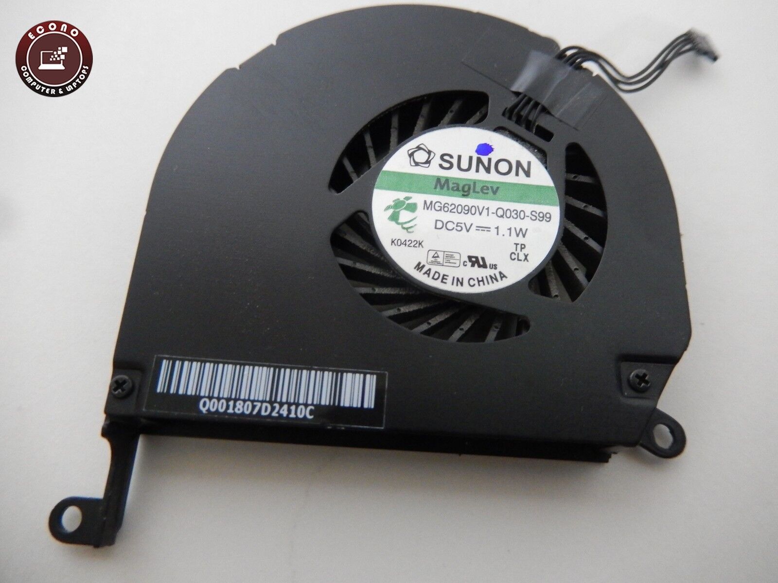 Apple Macbook Pro Unibody 15 i5 A1286 2010 Left CPU Fan MG62090V1-Q030-S99 - $3.95
