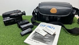 Sony Handycam Video Hi-8 CCD-TR71 Video Camcorder Bundle Untested - for parts - £24.13 GBP