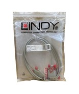 Lindy Computer Connection Serial Extension Cable 9DM/9DF 2m 1:1 31519 - £12.67 GBP