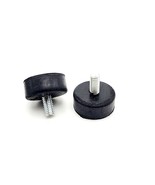 M6 25mm Round Rubber Stud Feet Bumper Screw in Vibration Dampener 6mm Bo... - $18.14 CAD+