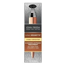 John Frieda Brilliant Brunette Visibly Brighter In-Shower Lightening Treatment - $12.61