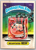 1986 Garbage Pail Kids Original Series 4 DECAPITATED HEDY #160 - $2.13