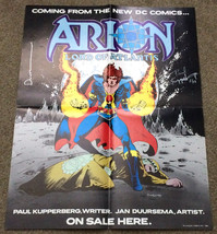 Arion RARE 1982 DC Comics Promo Art Poster SIGNED Paul Kupperberg &amp; Jan Duursema - £38.75 GBP