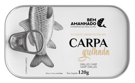 Gourmet Freshwater Fish - Grilled Carp in BIO Olive Oil - 3 tins x 4.23oz - $57.95