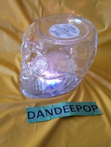 Bath &amp; Body Works 2021 Light Up Skull Head 3 Wick Jar Pedestal Candle Ho... - $98.99