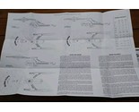 Star Trek Federation Shuttlecarrier Comparison Chart With Extra Sheets - £26.30 GBP