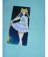 Sailor Moon Usagi Luna Cat Bookmark Thick Card Sailormoon - £5.49 GBP