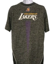 NBA Los Angeles Lakers Mens Basketball TShirt Size L Black Yellow Purple - £9.18 GBP