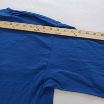 Gildan Activewear FLORENCE FALCON Men's Blue Cotton T-Shirt Long Sleeve Size L image 12