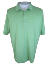 VINEYARD VINES Men Shirt POLO pit to pit 24.5 L cotton green pullover whale - £19.77 GBP