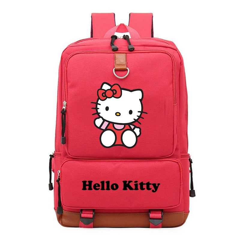 Sanrio Hello Kitty Backpacks For Boys Girls Travel Shoulder Backpack Men Women - £28.98 GBP
