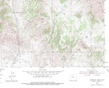 Birdseye Pass Quadrangle Wyoming 1951 USGS Topo Map 7.5 Minute Topographic - $23.99