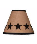 Heritage House Black Star 10In Bulb Clip Lampshade - $54.99