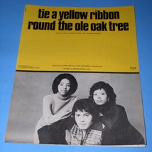 Dawn Tony Orlando Sheet Music Vintage 1972 Tie A Yellow Ribbon Round The... - $356.97 MXN
