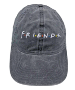 Friends Baseball Hat TV Show Series Ball Cap Washed Black Gray Denim Off... - $636.37 MXN