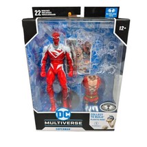 Mcfarlane Dc Multiverse JLA Superman Red Platinum Edition Plastic Man BAF - £48.05 GBP