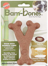 Spot Bambone Wish Bone Bacon Dog Chew Toy - £4.67 GBP