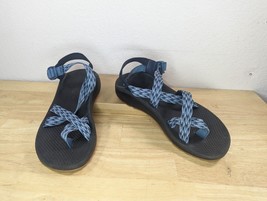 Chaco ZX2 Womens Strappy Sandals Size 11 Black Blue Classic Sport - £33.47 GBP