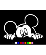 MICKEY MOUSE PEEKING Vinyl Decal Laptop Window Car Sticker CHOOSE SIZE C... - €2,89 EUR+