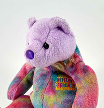 Ty Beanie Baby February the Birthday Bear Retired No Swing Tag - £5.62 GBP