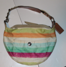 Coach Watercolor Small Hobo Shoulder Bag 10021 - $30.00