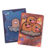 PokéBaby Novelty Pokemon Art Card (R51): Dugtrio PKB-151-051, Holo - $89.88 MXN
