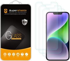 3 Pack Designed for 14 13 13 Pro 6.1 inch Tempered Glass Screen Protector Anti S - $18.88