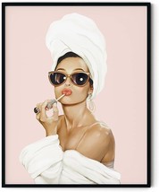 Vanity Room Wall Art Unframed (16 X 20) Audrey Hepburn Poster Hollywood Wall Art - £29.86 GBP