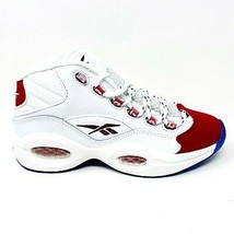 Reebok Question Mid OG Red Toe 25th Anniversary Mens Basketball Sneakers FY1018 - £62.65 GBP+