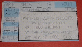 Rod Stewart Concert Ticket Stub Vintage 1988 Forum Los Angeles - $29.99