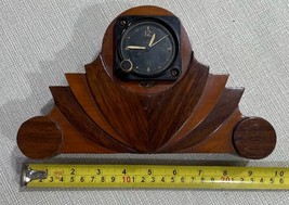 SALE RARE '40"s American WALTHAM 8 Day AIRCRAFT CLOCK and English made Mantle - £279.77 GBP