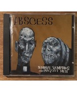 ABSCESS &#39;Seminal Vampires And Maggot Men&#39;s CD - $40.60 CAD