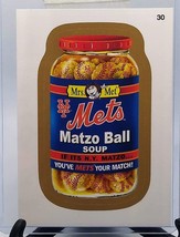 2016 Topps Wacky Packages MLB Matzo Ball Soup Gold Card - £7.52 GBP