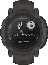 Garmin - Instinct 2 45 mm Smartwatch Fiber-reinforced Polymer - Graphite - £370.08 GBP