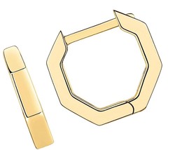 14K Gold Plated 925 Sterling Silver Post Ultra Thick | - $47.69