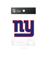 NEW YORK GIANTS LOGO REUSABLE STATIC CLING DECAL NEW &amp; OFFICIALLY LICENSED - £2.70 GBP
