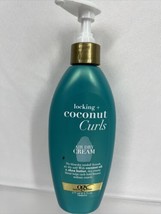Ogx Locking + Coconut Curls Air Dry Creme Reduce Hair Frizz 6 Oz. Combine Ship - £4.88 GBP