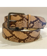 LAUREN Ralph Lauren Women&#39;s Faux Snakeskin Belt Size Small NTW 100% Cow ... - $59.35