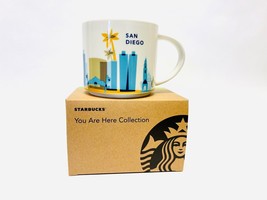 Starbucks San Diego CA State You are Here Coffee Global City Mug 14Oz Cup Travel - £50.49 GBP