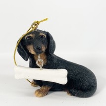 My Best Buddy Dachshund Dog With Bone Christmas Ornament Wiener - £7.44 GBP