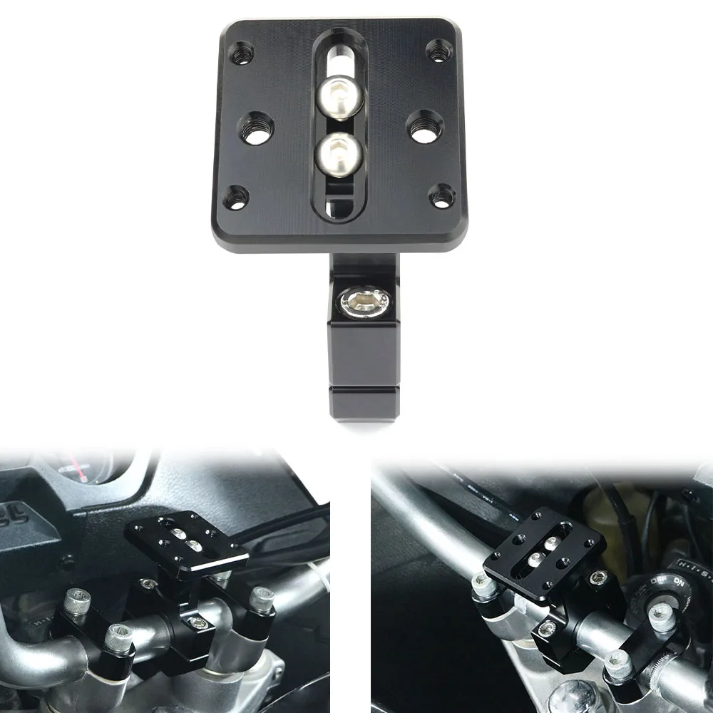 22mm 28mm Handlebar Clamp GPS Mount Navigation Bracket For Honda CB1000R CB300R - £27.91 GBP