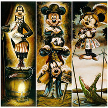 5D Diamond Painting Mickey Mouse Goofy Magic Disney DIY Embroidery Art Craft Kit - £7.43 GBP