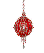 The Cracker Box  Inc Christmas KitGYpsy Fire on Red with Silver act golden oldie - $68.00