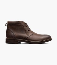 Nunn Bush Ozark II Plain Toe Chukka Boot Leather Brown CH Leather 85090-215 image 3