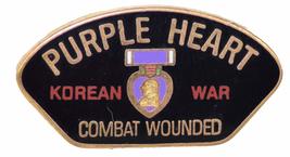 Kor EAN War Purple Heart Combat Wounded Lapel Pin Or Hat Pin - Veteran Owned Busi - £4.36 GBP