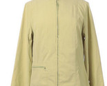 Zenergy by Chico’s Windbreaker Jacket 1 medium pale green Zip Up Lightwe... - $26.17