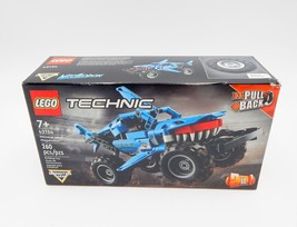 LEGO Technic Monster Jam Shark Truck Racer Car Toy Megalodon Building Toys Kids - £36.76 GBP