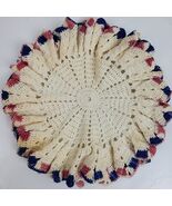 Vintage Handmade Crochet Raised Ruffle Doily 9.5 Inch - $260.39 MXN Vintage Handmade Crochet Raised Ruffle Doily 9.5 Inch - $260.39 MXN